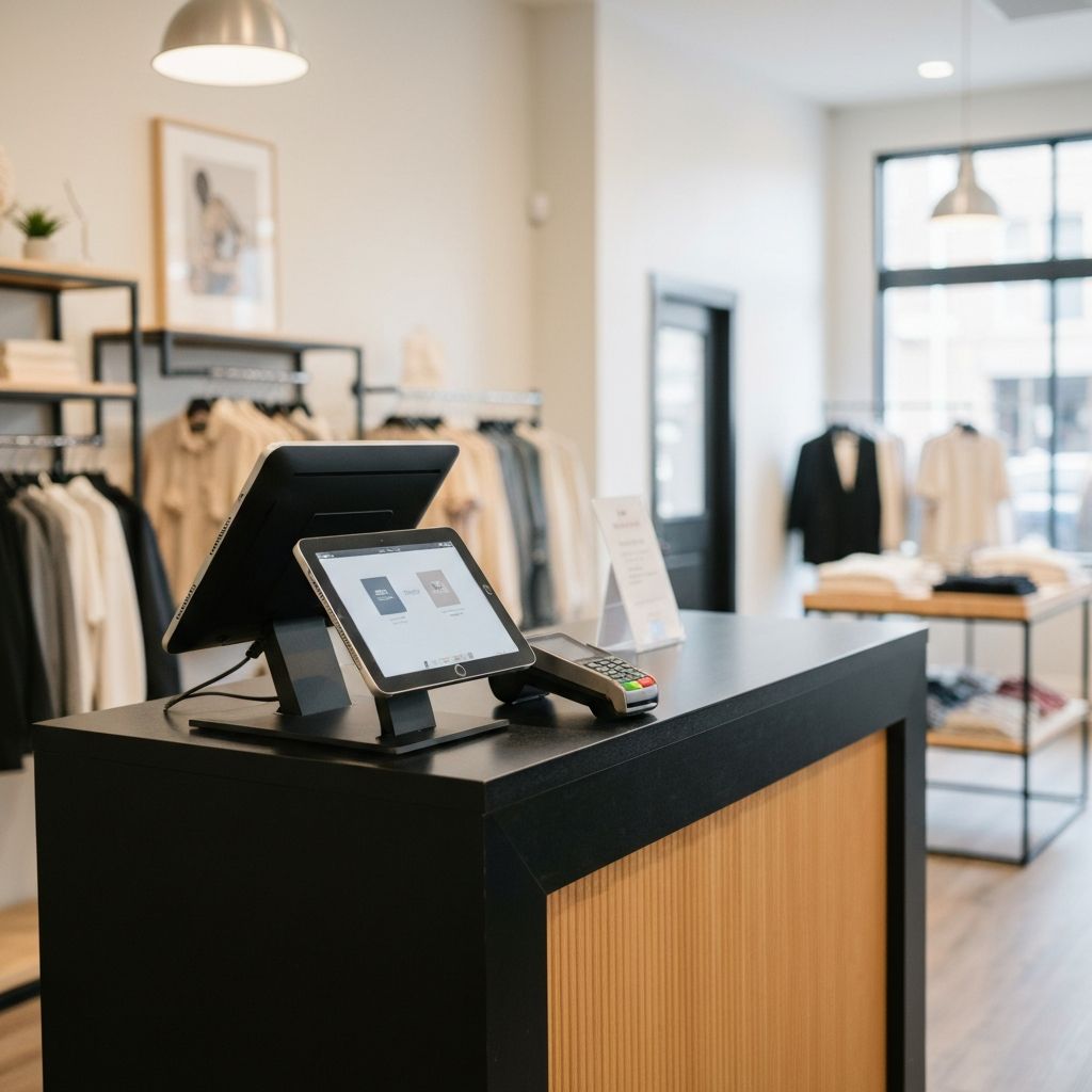 Retail point of sale system connected to commercial WiFi network